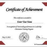 Award Certificate Template Powerpoint