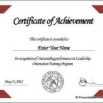 Award Certificate Template Powerpoint