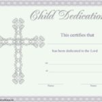 Baby Christening Certificate Template