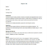 Biology Lab Report Template