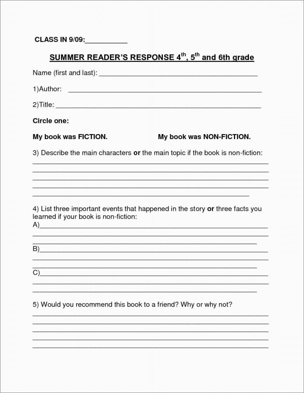 printable book report template 2nd grade