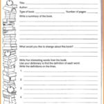 Book Report Template 3Rd Grade