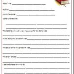 Book Report Template 3Rd Grade