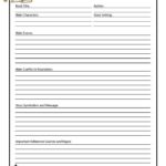 Book Report Template 5Th Grade