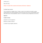 Certificate Of Authorization Template