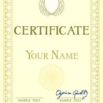 Certificate Of Authorization Template