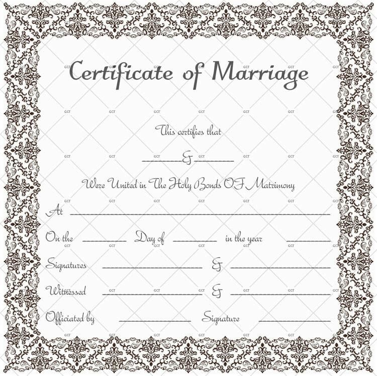 Certificate Of License Template