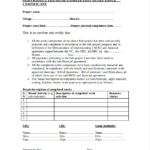 Certificate Template For Project Completion