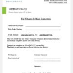 Certificate Template For Project Completion