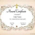 Christian Certificate Template