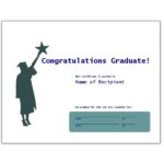 Congratulations Certificate Word Template