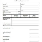 Construction Payment Certificate Template