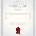 Doctorate Certificate Template