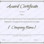 Downloadable Certificate Templates For Microsoft Word