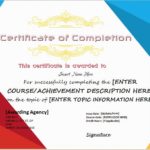 Downloadable Certificate Templates For Microsoft Word