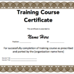 Downloadable Certificate Templates For Microsoft Word