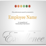 Employee Recognition Certificates Templates Free