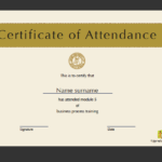 Employee Recognition Certificates Templates Free