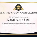 Employee Recognition Certificates Templates Free