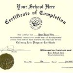 Fake Diploma Certificate Template