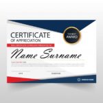 Free Certificate Of Appreciation Template Downloads