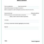 Free Fake Medical Certificate Template