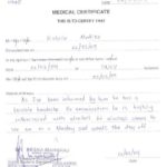 Free Fake Medical Certificate Template