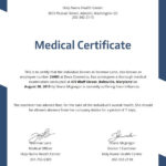 Free Fake Medical Certificate Template