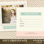 Free Photography Gift Certificate Template
