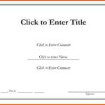 Free Printable Certificate Border Templates