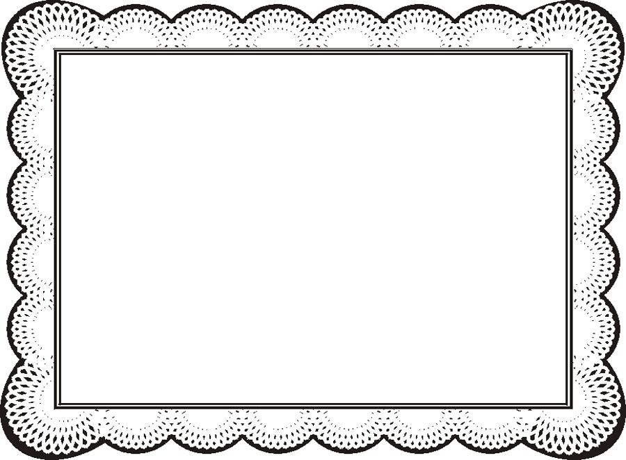 Free Printable Certificate Border Templates