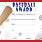 Free Softball Certificate Templates