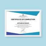 Free Training Completion Certificate Templates