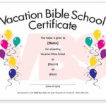 Free Vbs Certificate Templates