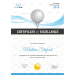 Golf Certificate Template Free