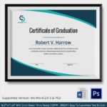 Graduation Certificate Template Word