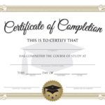 Graduation Certificate Template Word