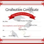 Graduation Certificate Template Word
