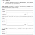 Handover Certificate Template