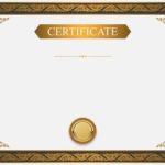 High Resolution Certificate Template