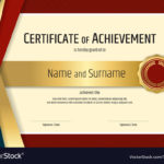 High Resolution Certificate Template
