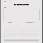 High School Book Report Template