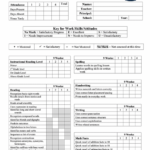 High School Report Card Template