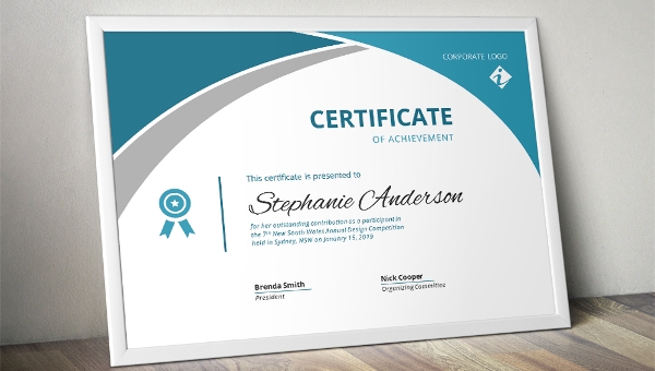 Iq Certificate Template