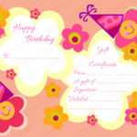 Kids Gift Certificate Template