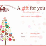 Kids Gift Certificate Template