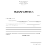 Leaving Certificate Template