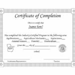 Leaving Certificate Template