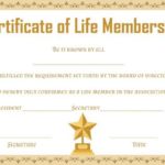 Life Membership Certificate Templates