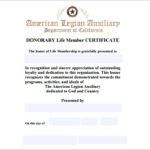 Life Membership Certificate Templates